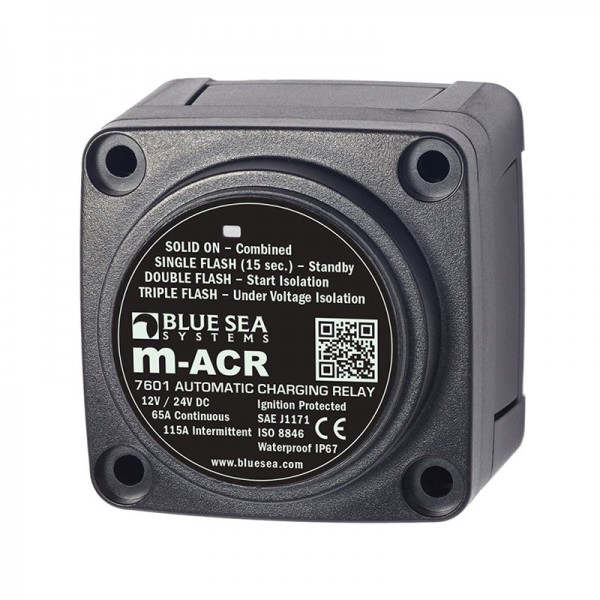 Реле зарядки аккумулятора Blue Sea m-ACR