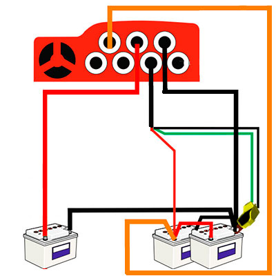 Схема подключения зарядного устройства BBW